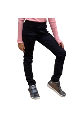 Softshellové legíny Adellino zimní ČERNÁ