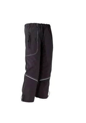 Softshellové kalhoty Adellino podšité fleece ČERNÁ