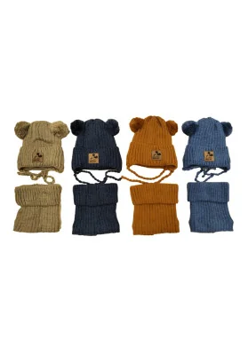 Zimní čepice + nákrčník AJS 46-483