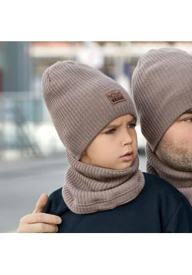 Zimní čepice s nákrčníkem AJS 46-512