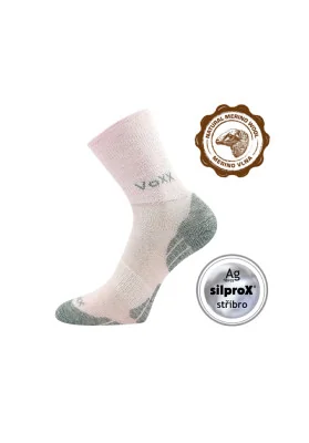 Ponožky Voxx IRIZARIK merino růžová