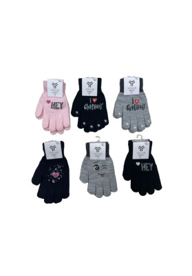 Rukavice prstové YO tenké s potiskem