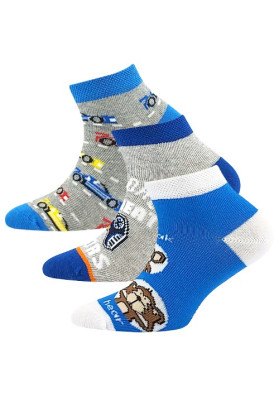 Ponožky Lonka dětské krátké DEDONIK letní CHLAPECKÉ mix G