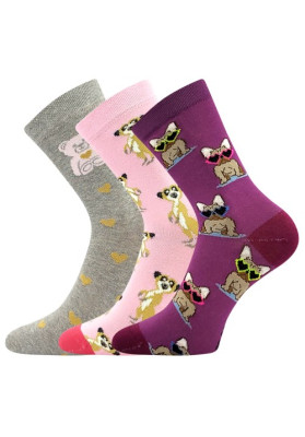 Ponožky Boma 057-21-43 XVI mix D holka