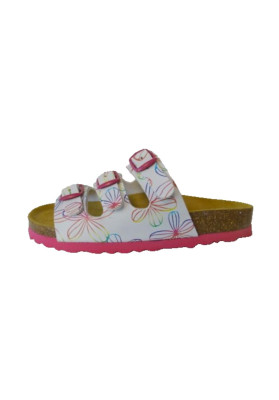 Pantofle LICO BIO 560565 Flower Kids