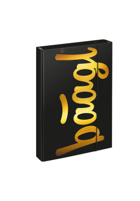 BAAGL Desky na školní sešity A4 Jumbo Gold