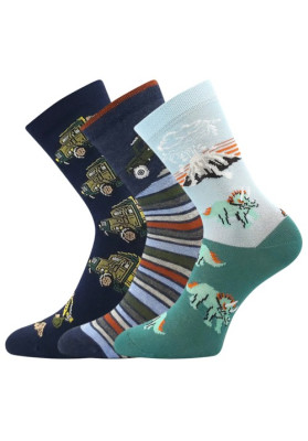 Ponožky Boma 057-21-43 XVII mix A kluk