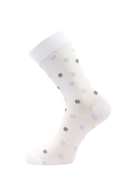 Ponožky dámské medicine FLOWRANA bílé