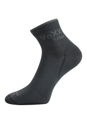 Ponožky VOXX slabé z merino RADIK s ionty stříbra TMAVĚ ŠEDÉ