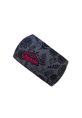 Drexiss funkční čelenka Flowers All - grey