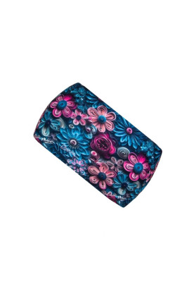 Drexiss funkční čelenka Art Flowers Pink