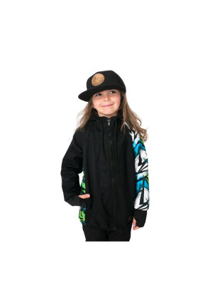 Drexiss softshellová bunda GRAFFITI GREEN