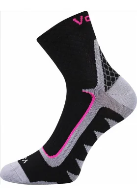 Ponožky Voxx KRYPTOX černá-magenta