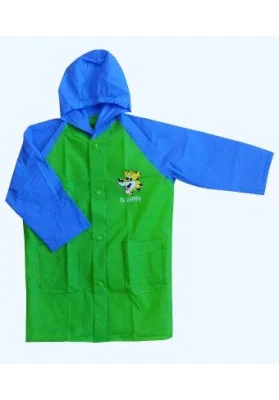 Dětská pláštěnka Viola 5906 zelená + světle modrá